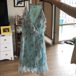New with tags. Francesca’s Baby blue sundress